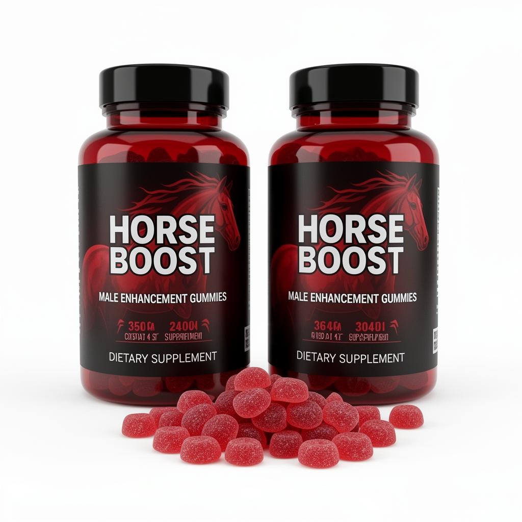 Horse Boost Gummies male enhancement supplement bottles